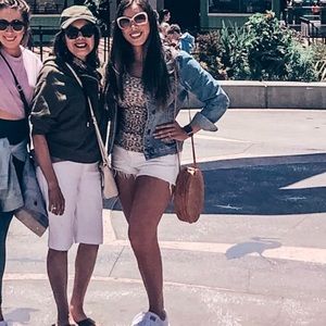 LARGE Round Rattan bag!